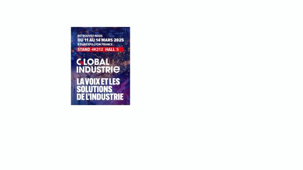 Participation in Global Industrie from March 11 to 14 