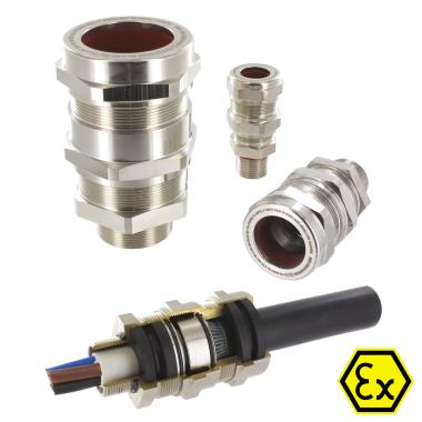 ATEX 4F TYPE KBAU Exe-Exd cable gland FOR ARMORED CABLE