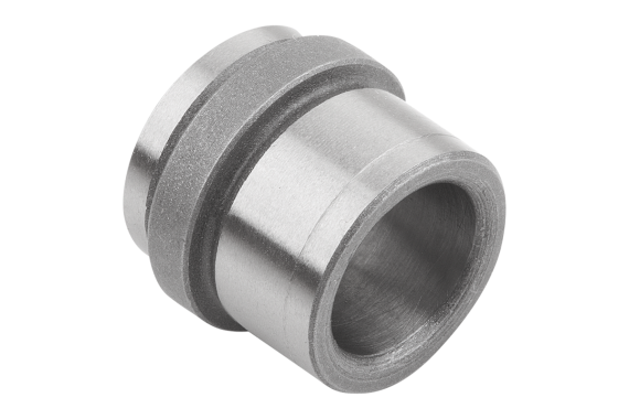 Steel guide bushings with centering collar