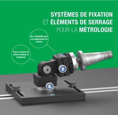 Fixing systems and clamping elements for metrology