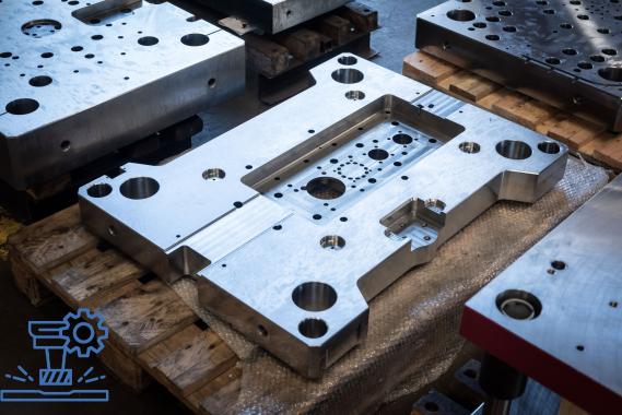 Machining of special plates and column blocks for cutting tools