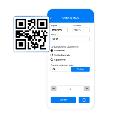 GMAO Corim Scan, l'assistant magasin qui simplifie les stocks et inventaires