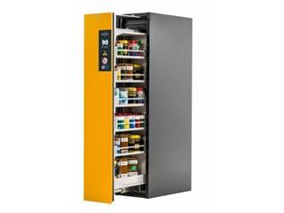 90 minute fire rated cabinet with vertical drawers