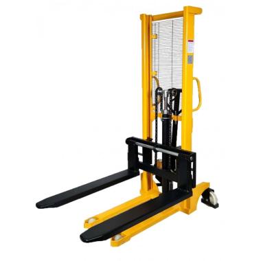 3M SYC 1.5T hydraulic stacker with extendable forks