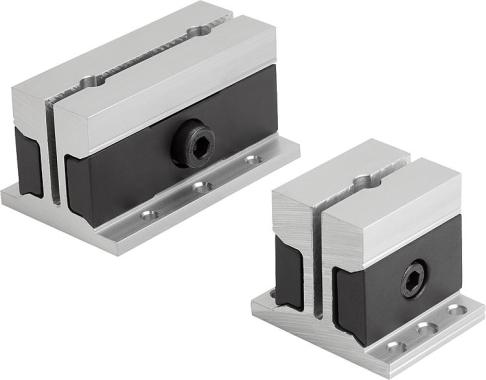 Square clamping vise