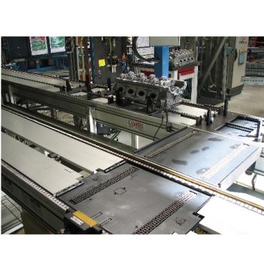 Lightweight modular accumulation chain conveyor