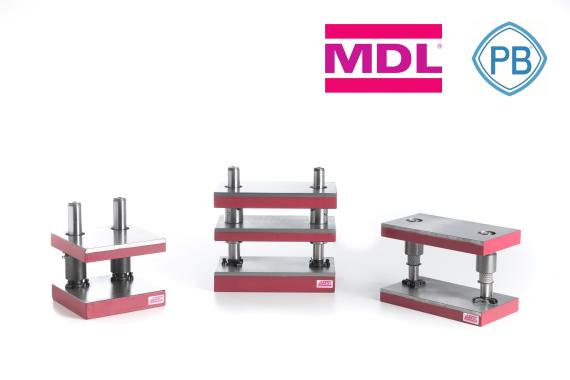 MDL standardized components for the construction of press tool column blocks