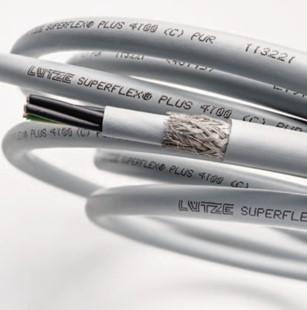 LÜTZE SUPERFLEX® control cables for the highest demands