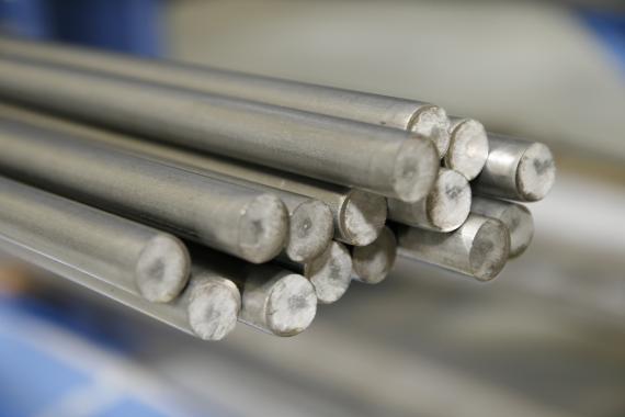 Solid stainless steel bars 
