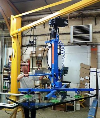 For glass - PV5-RBm workshop lifter