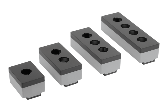 Boîtiers pour dispositifs de commande et de signalisation Ouverture de montage Ø 22,3 mm