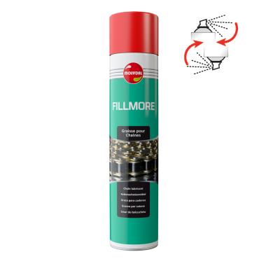 Adhesive lubricant for chains: FILMORE
